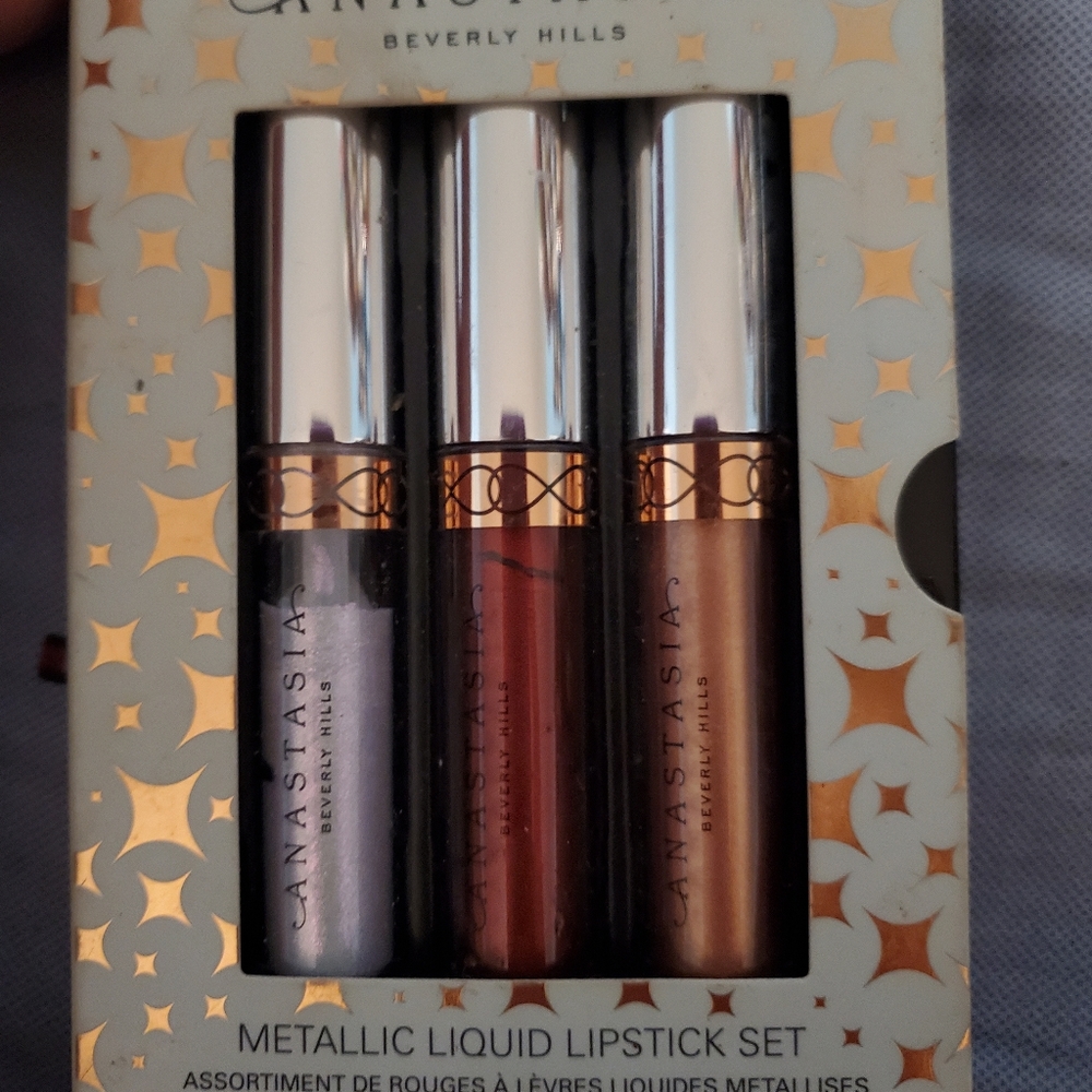 Anastasia lip colors, 3 pack